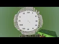 Minecraft Analog Clock
