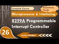 Programmable Interrupt Controller 8259A Basics Features Block Diagram Working Operation