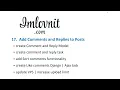 Making a social web app with Django - 17