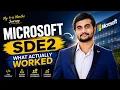 How I Cracked Microsoft SDE2 in 4-6 Months DSA System Design Preparation Journey Mayank Modi