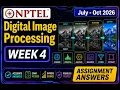 NPTEL Digital Image Processing Week 4 Assignment Answers 2026