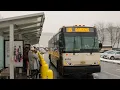 Front POV NJT Route 115 Rahway to New York via Jersey Gardens onboard a 2015 MCI D4500CTH