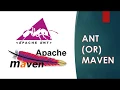 MAVEN vs ANT Difference between ANT and Maven ANT MAVEN