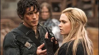 “The 100” Bellarke (Bellamy & Clarke) scenes 1-4 seasons