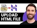 How To Upload Html Website On Hostinger Host a Html Website on Hostinger