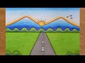 Download Lagu Cara Menggambar Pemandangan Gunung - Caranya Sangat Mudah, Cocok Untuk Pemula