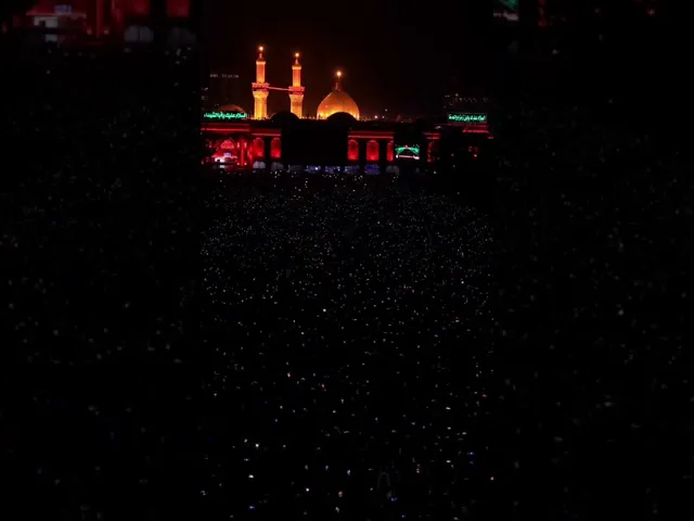 ⁣تبديل الرايات في كربلاء