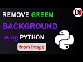Python Remove Green Background From Image Python Project for Beginners in HINDI Dev Duniya