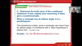 Chapter 2 section 3 Conditional statements
