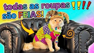 TOUR pelo meu GUARDA ROUPA! - Historinhas do Gatoxinha 