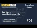 Overview of launchSettings json file Introduction to ASP NET Core ASP NET Core C Course