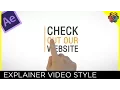 Explainer Style - After Effects Tutorial