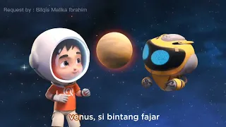 lagu keluar angkasa nama nama planet riko the series 