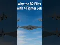Download Lagu Why the B2 Flies with 4 Fighter Jets