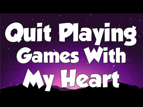 Download MP3 Quit Playing Games with My Heart - Backstreet Boys (Lyrics) ( MIX LYRICS )