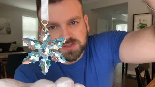 Unboxing the 2024 Swarovski Amazon Exclusive Holiday Snowflake Ornament