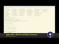 Python REPL - What it is and Why it s Awesome By Matt Brown