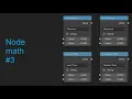 Math in the node editor