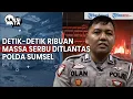 Download Lagu Mencekam! Kesaksian Penjaga Saat Pembakaran Pos dan Mobil Polisi di Palembang