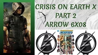 crisis on earth x recap u0026 review part 2 arrow 6x08 the flash supergirl legends