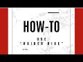 How To Raider Ride