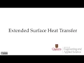 Extended Surface Heat Transfer