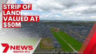 One home on a long strip of land at The Ponds worth 50 million 7NEWS