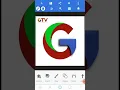 Membuat logo GTV dengan Pixellab #shorts