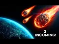 Three Asteroids 24 Hours Earth