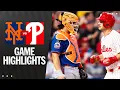 Mets vs Phillies Game Highlights 25 MLB Highlights