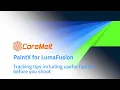 Download Lagu Shooting Tips for Successful Tracking with PaintX for LumaFusion (iOS)