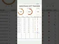 Christmas Gift Tracker