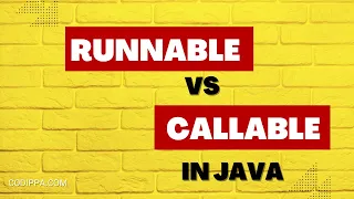 Runnable Vs Callable in java Difference between Runnable and Callable interfaces in java threads