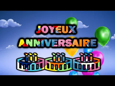 Download MP3 French Circles - Joyeux Anniversaire - French Songs with subtitles