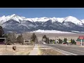 Main Street in Silver Cliff Colorado - April 1 2023