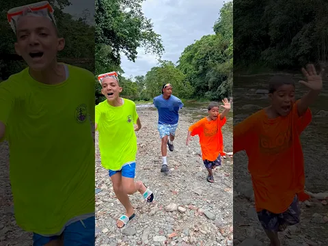 CUANDO MIS HIJOS CORREN SIN MIRAR 👦🏽🏃‍♂️💨🤣 #shorts #rio #funny #comedy