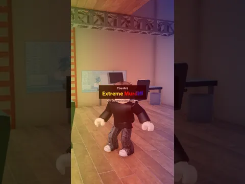 I got the Extreme Murdiff role in MM2.. 😱 #roblox #shorts #murdermystery2 #mm2roblox