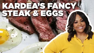 Kardea Brown s Fancy Steak and Eggs Delicious Miss Brown Food Network