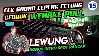 cek sound liwung kendang rampak
