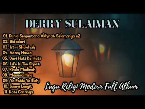 Download MP3 Lagu Religi Modern Terbaik Derry Sulaiman Full Album || Renungan Hamba Pendosa