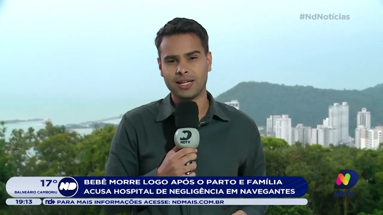 Bebê morre logo após o parto e família suspeita de negligência por parte de hospital de Itajaí