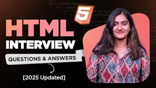 Top HTML Interview Questions And Answers MOST ASKED HTML Interview Questions 2025 Intellipaat