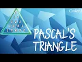 Pascal Triangle Must Know for Coding Competitive Coding
