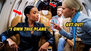 Flight Attendant Slaps Black Woman Unaware She's the Billionaire That Owns the Plane