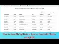 How to load MySql Data in Jquery Bootgrid Plugin using PHP