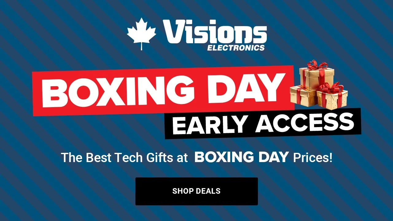 Visions Electronics — Visions Electronics Boxing Day Sale (YouTube video ad)
