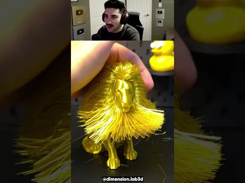 Making A 3D Printed Lion! 🤯 @DimensionLab3d