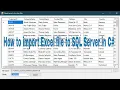 C Tutorial - Import data from Excel to SQL Server FoxLearn