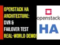 Mastering OpenStack HA Architecture with DVR Live Demo and Failover Test