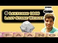 Last Stone Weight Leetcode 1046 Max Heap Live coding session